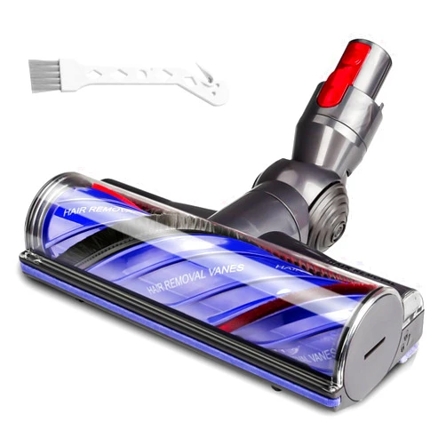 Lemige V8 V11 Vacuum Attachments Head Replacement Parts for Dyson V7 V8 V11 V15 Animal V10 Cyclone Cordless Vacuum Cleaner, Upgrade Anti-Tangle Quick Release Motor-Head Brush Roller with Power Suction
