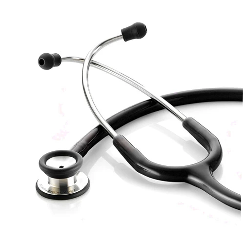 ADC Adscope 604 Pediatric Clinician Stethoscope, 30.5 inch Length, Black