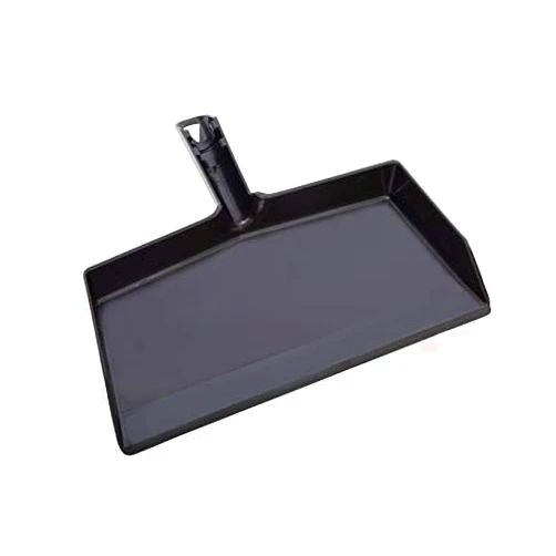 Fuller Brush Stanley Home Products Black Clip-On Dustpan - Durable Plastic Clip-On Dust Pan with 10.5” Wide Sweep Opening & Easy Grip Handle - Home Dusting & Cleaning Tool