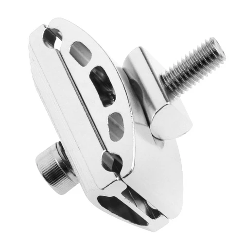 AYLIFU 1PCS Bicycle Seatpost Head Saddle Pipe Head Aluminum Alloy Seat Tube Cycling Screw Bicycle Mountain Bike Spare Parts Seatpost Clamp Parts (Silver)