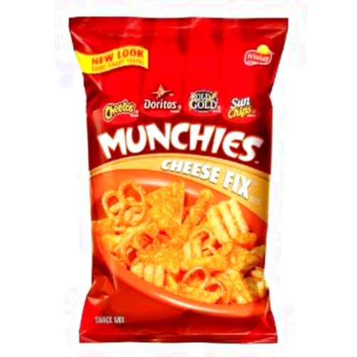 Munchies Snack Mix, Cheese Fix, 8 Ounce (Pack of 5)