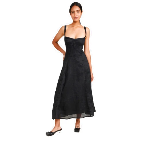Bardot Women's Adaline Corset Midi Dress