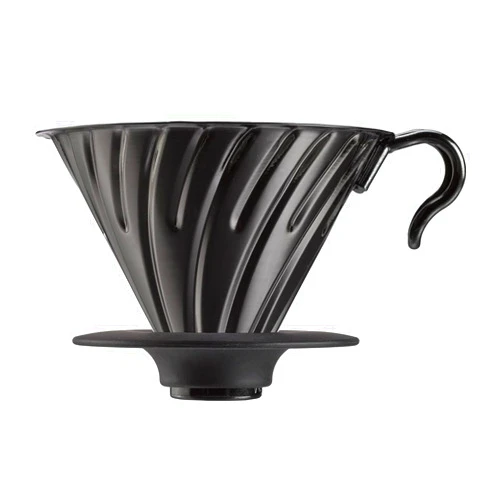 Hario V60 Metal Coffee Dripper, 02 Matte Black