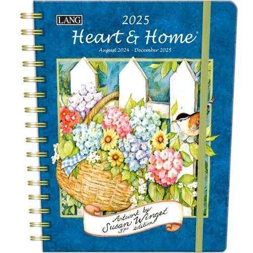 Lang, Heart and Home by Susan Winget 2025 Deluxe Planner