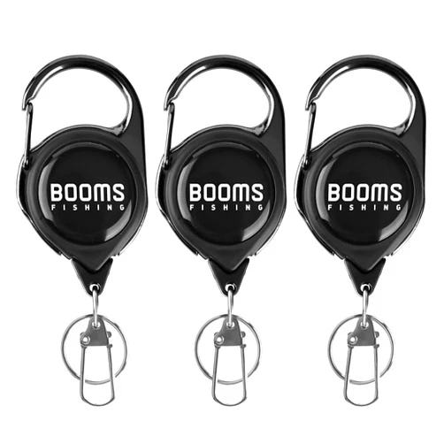 Booms Fishing RG1 Fly Fishing Zinger Retractor 3 pcs
