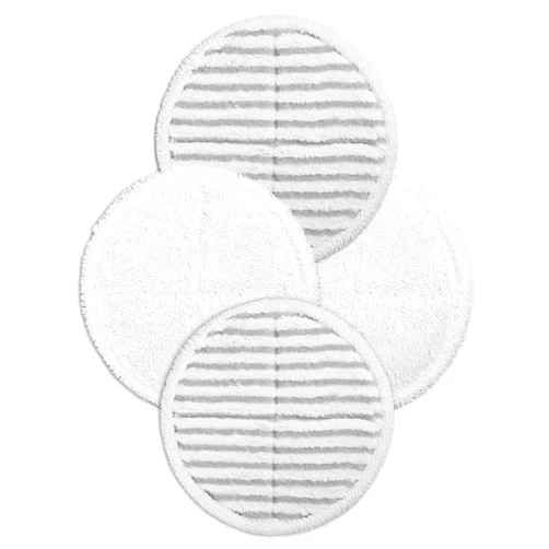 Neugo 4 Pack Steam Mop Pads Replacement for Bissell Spinwave Powered Hard Floor Mop 2124 2315 2307 20399 20393 2039A 20391 23157 23159 Series Washable Reusable Soft & Scrubby Microfiber Pads
