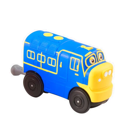 Chuggington EU890402 Touch and Go Brewster | Single Pack | Motorised Train, Battery Powered | 3.75 inch Scale | Ages 3 & Up, Blue and Yellow