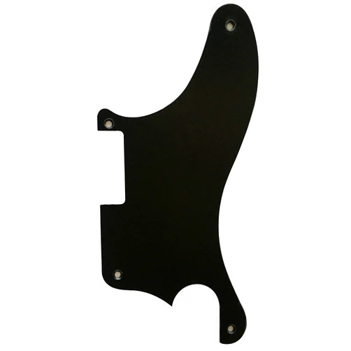 Fuqinghua For Fender Tele Caballo Tono Ligero Humbucker Style Guitar Pickguard (1 Ply Black)