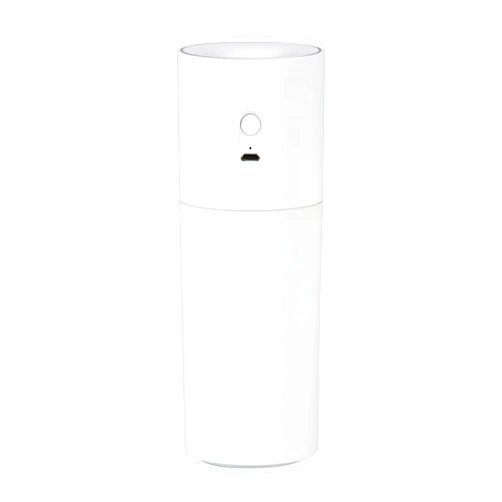 Homedics Portable Humidifier - Small Air Humidifiers for Bedroom, Plants, Office, Travel - Cool Mist Humidifiers, Color-Changing Accent Light, 2 Mist Settings, White
