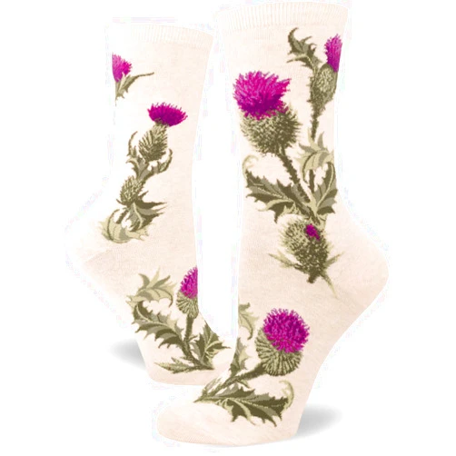 ModSocks Women's Crew Botanical & Fungi Socks