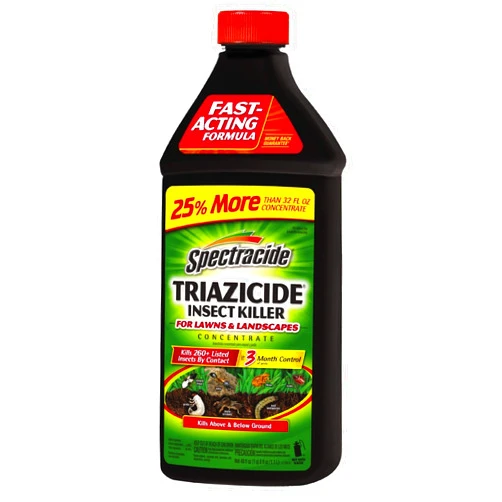 Spectracide Concentrate Triazicide Lawn & Landscapes Insect Killer, 40 oz, Black