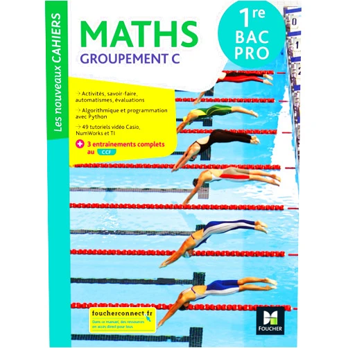 French Edition by Denise Laurent (Author), Mirana Ballans (Author), Laurent Breitbach (Author), Hervé Gabillot (Author), Marie-Pierre Bouteiller (Author), Sarah Bouyanzer (Author), Ludivine Selle (Author) & 3 more Les Nouveaux cahiers - MATHÉMATIQUES - 1re Bac Pro C - Éd. 2022 - Livre élève