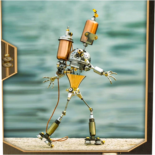 Zhenpinjiaye DIY Metal Puzzles for Adults, Metal Puzzles Model,Metal Model Set,3D Adult Metal Puzzle, Excellent Gift for Boyfriend or Husband