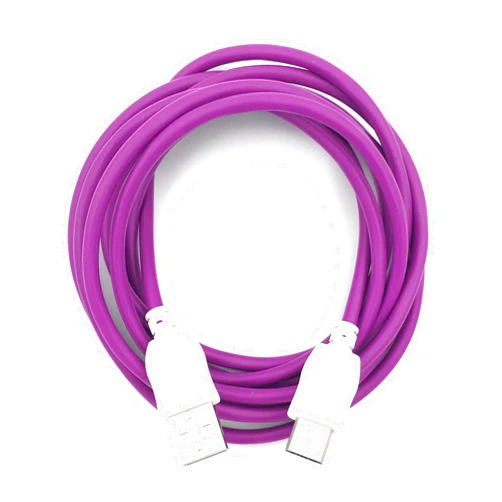 Xcivi USB Charger Cable Cord for Fuhu Tablets Nabi DreamTab, nabi 2S, nabi Jr., Jr. S, XD, Elev-8, 6 FT/2m (Purple)
