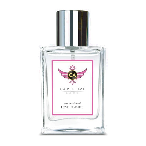 CA Perfume Impression of Love In White for Women Amber Floral Fragrance Long Lasting Womens Perfume Eau De Parfum 1.7 Fl Oz 50ml