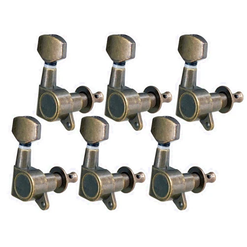 ZYZYZY Tuner Machine Head 6 Pieces 6R Tuning Pegs Tuners Machine Heads for Acoustic Electric Guitars