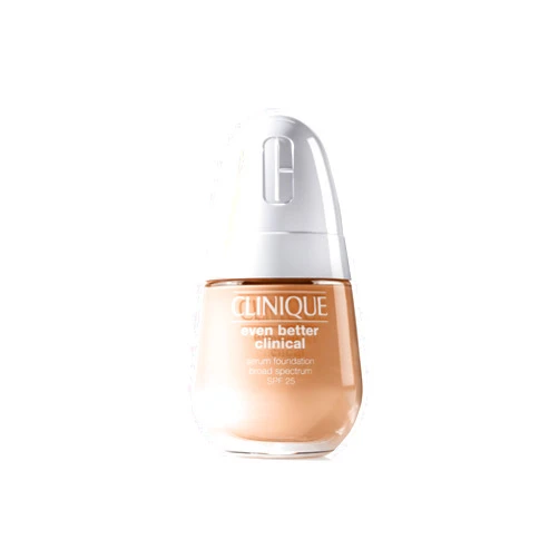 Clinique Even Better Clinical Serum Full Coverage Hydrating Foundation Broad Spectrum SPF 25 With Vitamin C, Salicylic Acid + Hyaluronic Acid For Oily Skin Types