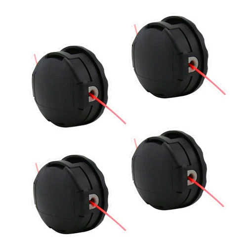 CXCESNS 4 Pack Universal Trimmer Head for Weeders fits Speed Feed 400 SRM210 /SRM230/ SRM250 /SRM251/ PAS210/ PAS211 /PAS225 /PAS230 /PAS260 /SHINDAIWA /22T /C230/ C242 /B45 / B450 /ETC Weed Eater