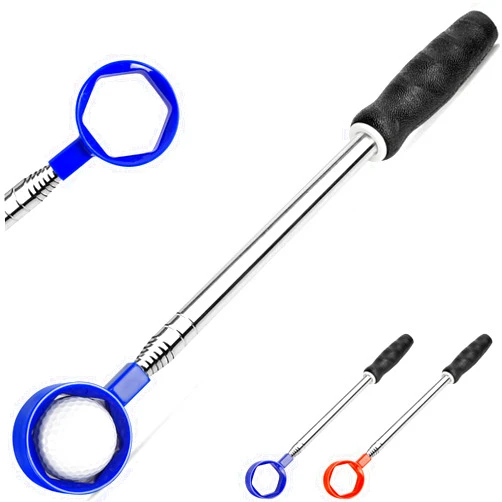 Kamitty Golf Ball Retriever Telescopic, 6ft / 9ft Stainless Ball Retriever Tool Golf for Water, Golf Gifts Golf Accessories for Golfers