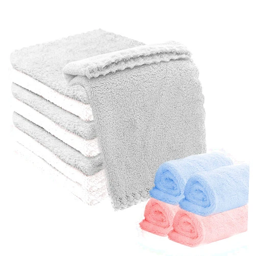 ZEKEROLL 12 Pack Kitchen Dish Cloths,Kitchen Dish Towels for Washing Dishes,Ultra Absorbent Coral Velvetl Kitchen Hand Towels Nonstick Oil No Odor Lint Free Machine Washable