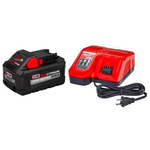Milwaukee 48-59-1880 M18 REDLITHIUM HIGH OUTPUT XC8.0 Starter Kit (8 Ah)