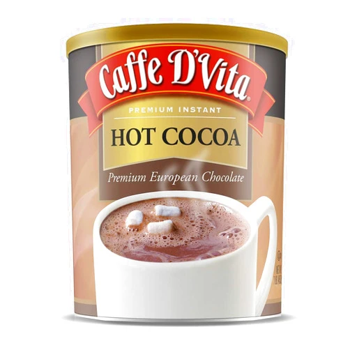 Azeko Caffe D'Vita Instant Hot Cocoa, 16-Ounce