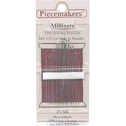 Piecemakers Milliners Straw Needles Sizes 3-9