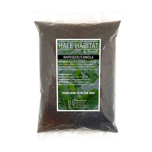 Hale Habitat & Seed Rapeseed Food Plot Seed, 5 lbs