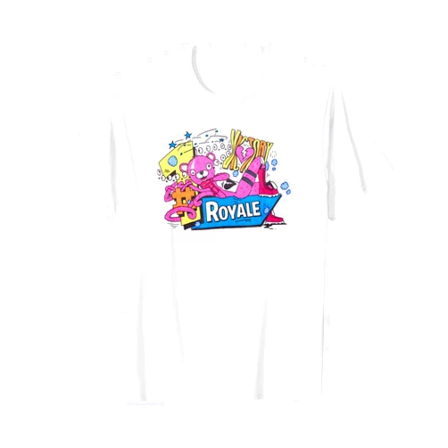 Fortnite CTL Victory Royale Color Pop Retro Logo T-Shirt