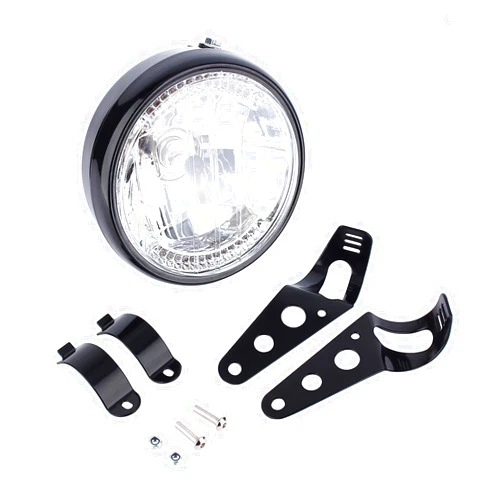 Qiilu Universal Motorcycle LED Headlight 7