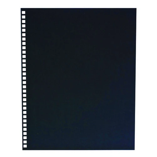 GBC ProClick Presentation Back Cover, Prepunched, Black, 8.5 x 11 Inches, 25 per Pack (2514478)