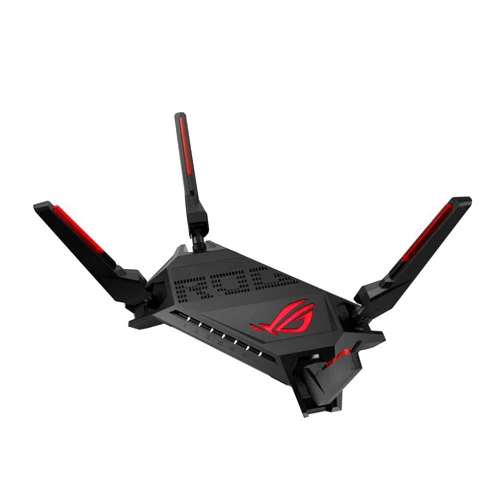 ASUS ROG Rapture WiFi 6 AX Gaming Router (GT-AX6000) Dual 2.5G WAN/LAN Ports, Quad-Core 2.0Ghz CPU, WAN Aggregation, AiMesh Compatible, Lifetime Internet Security, Instant Guard, Aura RGB