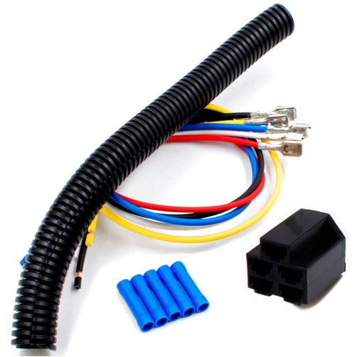 HD Switch Replacement 5 Terminal Pin Connector Starter Ignition Switch Wire Harness Kit Replaces AYP, Craftsman, Dixon Husqvarna & More - Made in The USA