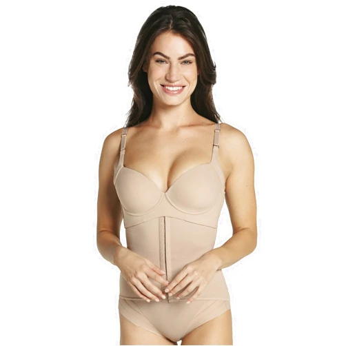 Leonisa Firm Compression Latex-Free Sculpting Colombian Waist Cincher for Women