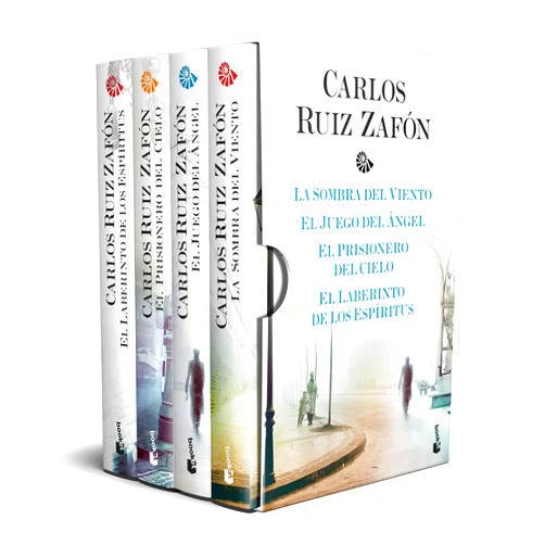Carlos Ruiz Zafón Estuche Tetralogía La Sombra del Viento