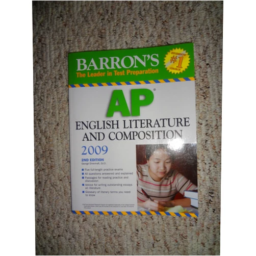 George Ehrenhaft Ed. D.,Shirley O. Hockett Ph.D.,David Bock M.S. Barron's AP English Literature and Composition 2008