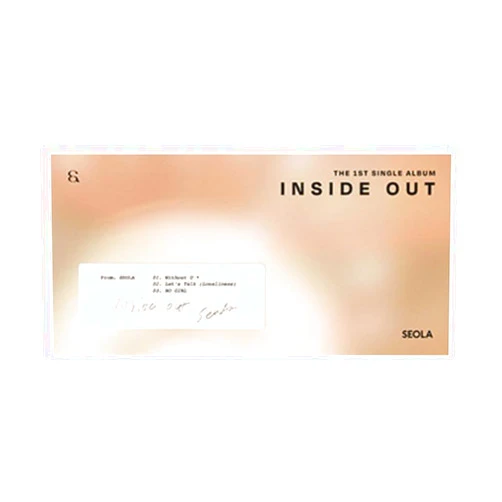Dreamus WJSN SEOLA INSIDE OUT 1st Single Album ENVELOPE Ver, L100005970