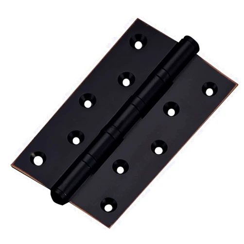 BEKORE Kitchen Doors Cabinet Hinges,Cupboard Door Clip-on,5 Inch Ball Bearing Steel Butt Door Hinge, 3mm Thick Solid Brass Silent Hinge, for Office Doors, Hotel Doors, Room Door