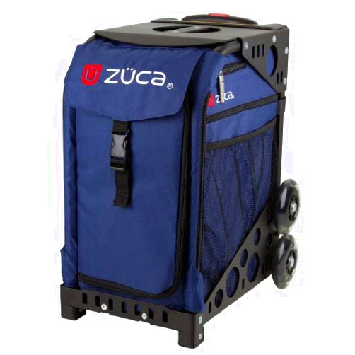 ZUCA Bag Midnight Insert & Black Frame w/Non-Flashing Wheels