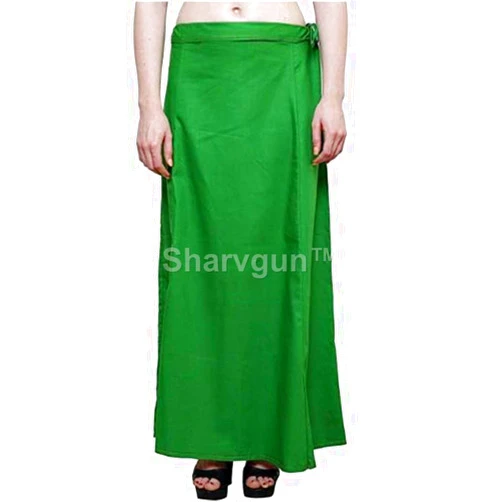 SharvgunTM Sharvgun Women Cotton Saree Petticoat Underskirt Bollywood Indian Lining for Sari