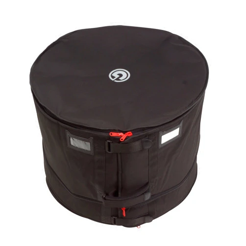 Gibraltar GFBBD22 22-Inch Bass Drum Flatter Bag,Black