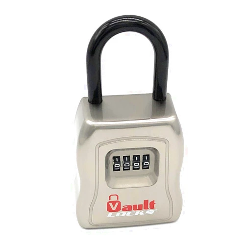 Vault Locks Key Lock Box with Separate Combination for Latch and Shackle | Large Key Storage Compartment | Vault Locks 5500