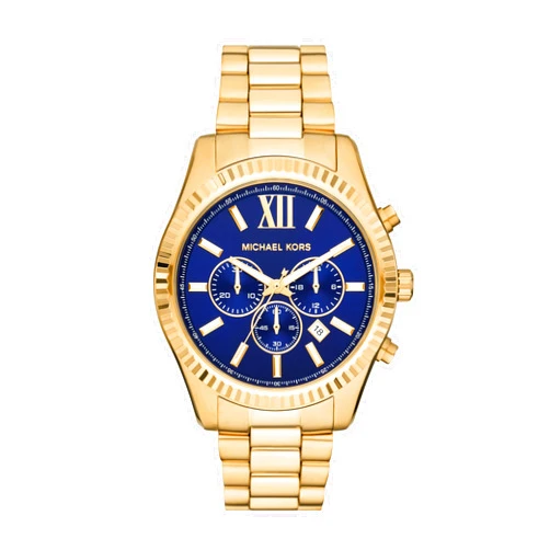 Michael Kors Lexington Men's Watch, Stainless Steel Bracelet Watch for Men