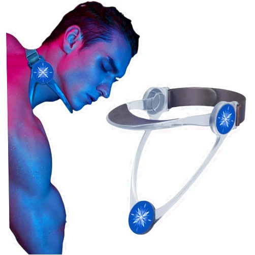 YULEMY 360 ° Adjustable Neck Support -Neck Orthotics, Neck Massager Cervical Spine Protector,Fixation Band，Cervical Neck Traction Device, Conducive to Correct Forward Head Posture (White)