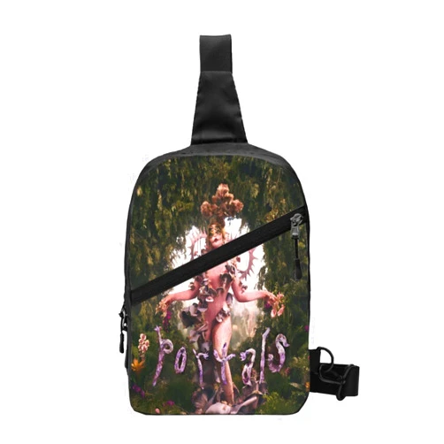 CVAHAOIUB Melanie Great Artist Martinez Crossbody Bag Handbag Sling Bag Adjustable Shoulder Pouch Hiking Daypack Comfortable Chest Package Foldable Multipurpose Daypack