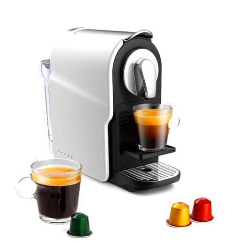Beanglass Mini Espresso Machine for NS Original Capsules, 20 Bar Espresso Pod Machine for Home Espresso & Lungo Maker, Programmable, One-Touch, Removable Water Tank