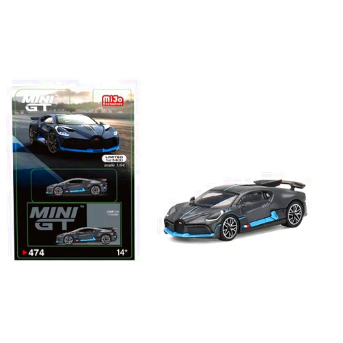 Truescale Miniatures True Scale Miniatures Model Car Compatible with Bugatti Divo Presentation 1/64 Diecast Model Car MGT00474