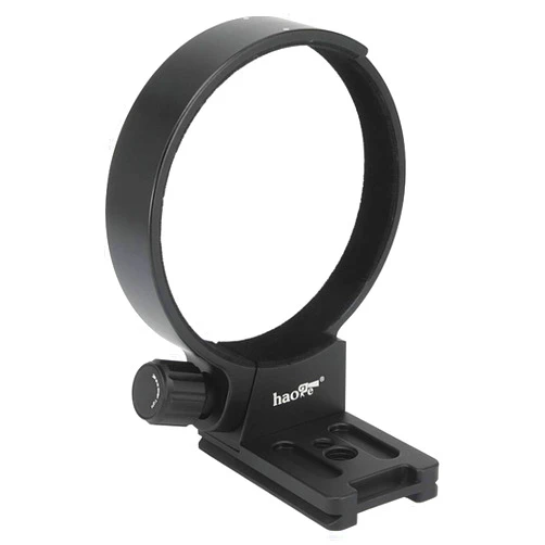 Haoge LMR-SM140 Lens Tripod Mount Ring Socket Stand Base for Sigma 100-400mm f/5-6.3 DG OS HSM Contemporary Lens of Canon EF-Mount and Nikon F-Mount,Built-in Arca Type Quick Release Plate
