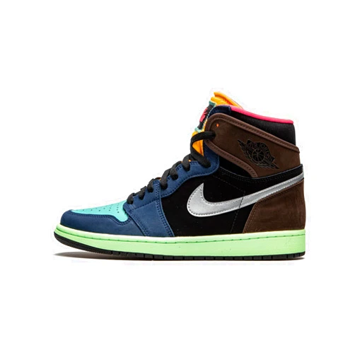 Jordan Mens Air 1 Retro High OG 555088 201 Bio Hack - Size 12
