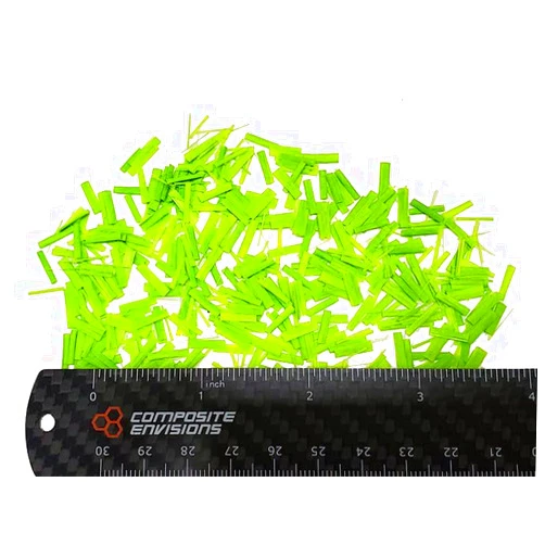 Generic Precision Cut Chopped Fiberglass – Lime Green